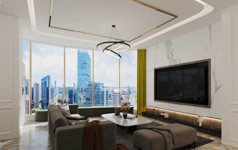 CĂN HỘ 113,1M² QMS TOP TOWER – KHÔNG GIAN SỐNG RỘNG RÃI CHO GIA ĐÌNH LỚN – FULL NỘI THẤT CAO CẤP