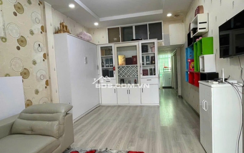 Chung cư 590 CMT8, Khu phố 1, Q3, 52m2, 1 Phòng ngủ, 8tr/th
