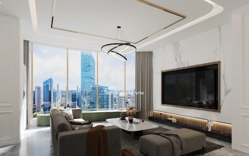 CĂN HỘ 113,1M² QMS TOP TOWER – KHÔNG GIAN SỐNG RỘNG RÃI CHO GIA ĐÌNH LỚN – FULL NỘI THẤT CAO CẤP