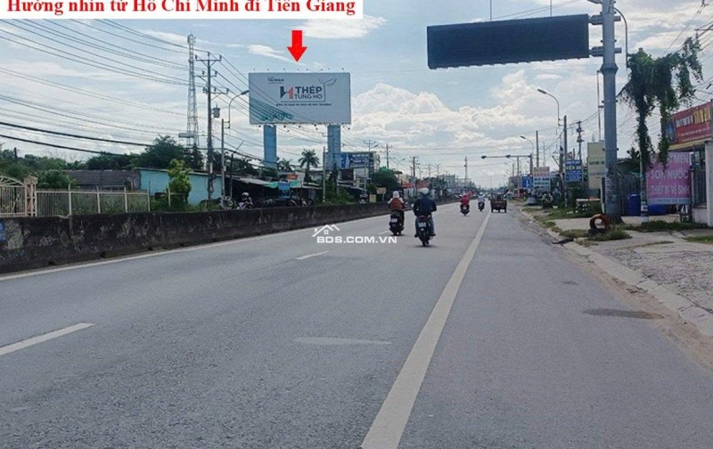  BÁN ĐẤT MẶT TIỀN - TRUNG TÂM THỊ TRẤN BẾN LỨC 