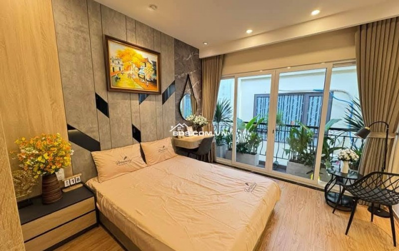 Nhà Đẹp Gần Đường Ô TÔ Tân Mai, Hoàng Mai 35m, 5 tầng, mt 3.7m, giá 10 tỷ