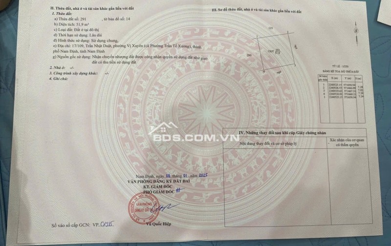 CHÍNH CHỦ BÁN NHÀ 3 TẦNG 17B/64 TRẦN NHẬT DUẬT GIÁ 1.85 TỶ