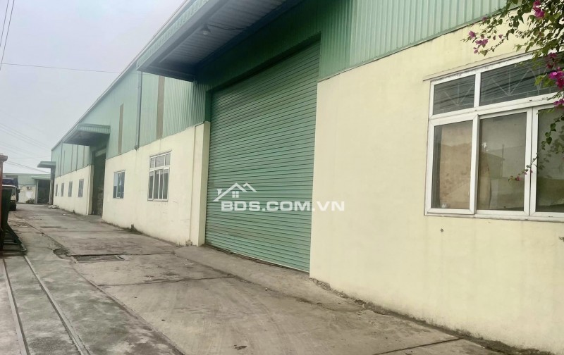 Cho thuê kho xưởng 600m² KCN Cầu Gáo, Đan Phượng, Hà Nội.