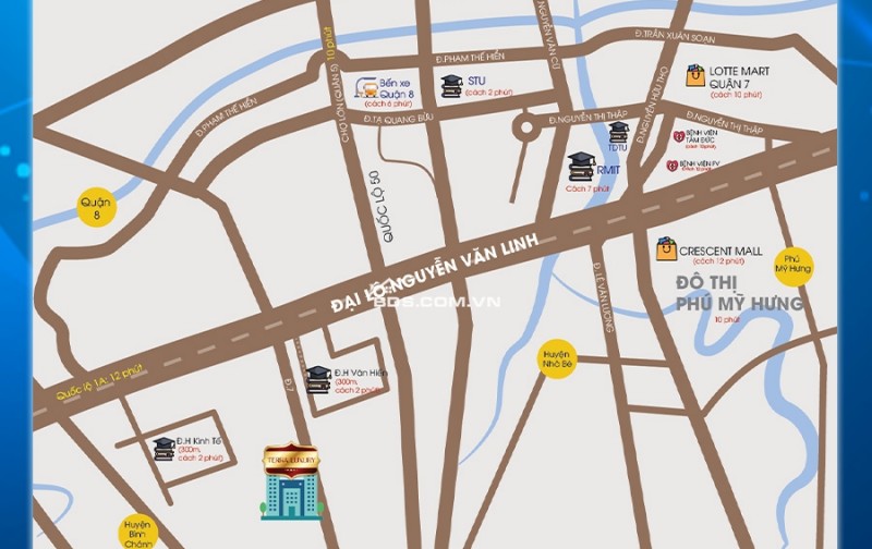 Chỉ với 3,8 Tỷ Sở Hữu Ngay Căn Hộ Terra Luxury 3PN View Sông và Landmark 81