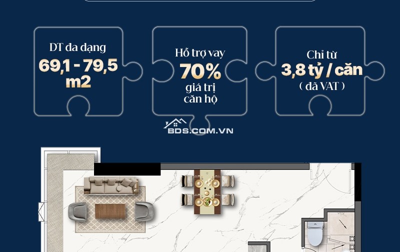 Đầu tư an toàn - Vốn ít - Sinh lời tốt tại căn hộ cao cấp Terra Luxury