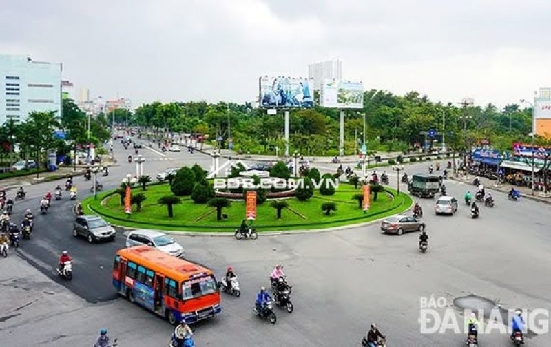 Lô đất mặt tiền ngay vòng xoay cổng sân bay Đà Nẵng -Vị trí vàng kinh doanh và văn phòng