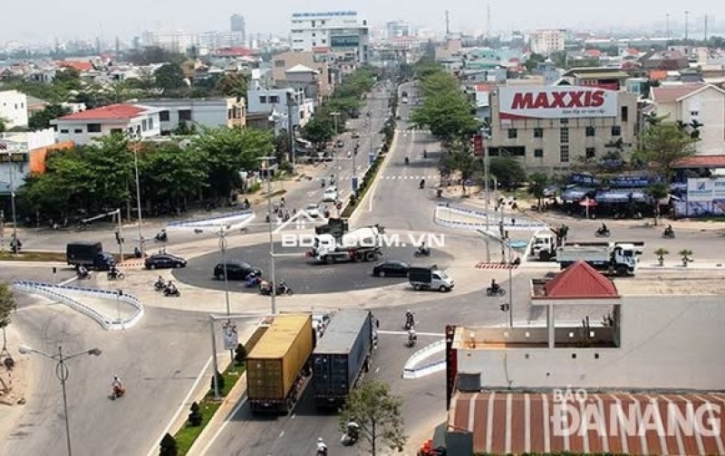 Lô đất mặt tiền ngay vòng xoay cổng sân bay Đà Nẵng -Vị trí vàng kinh doanh và văn phòng