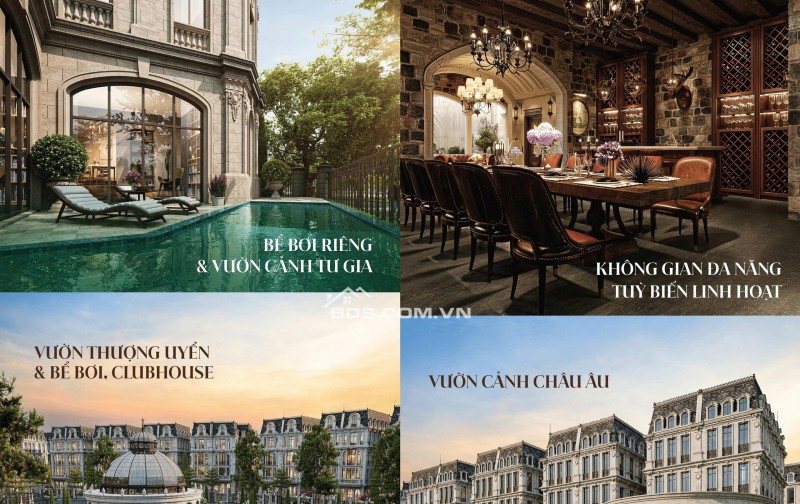 Bán Biệt Thự Noble Palace Long Biên – Trực Tiếp PKD CĐT – CK cực cao