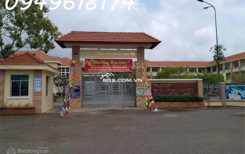 Đất mặt tiền Long Tân view mặt tiền đường lớn 12m, gần khu công nghiệp Đá Bạc, 300TR