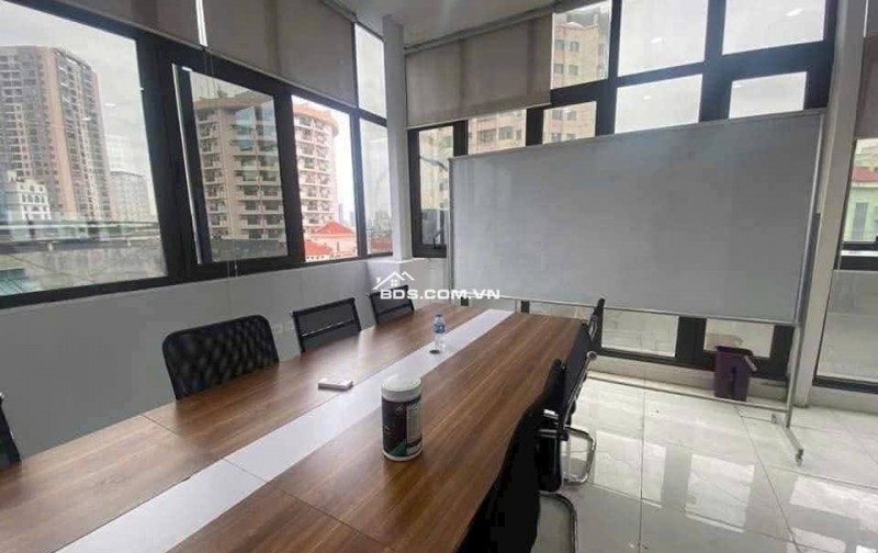 Nhà Đẹp Mặt Phố Trần Đăng Ninh, Cầu Giấy 99m, 9 tầng, mt 7.1m, giá 88 tỷ