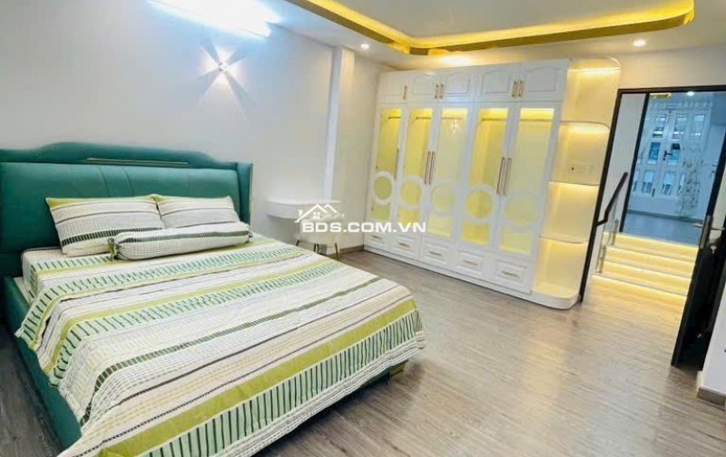 Nhà 3 tầngBTCT, 52m2, 4PN, full nội thất - Cách cầu Phước Long 100m - Nhà Bè, SHR - Chỉ 5,19 tỷ