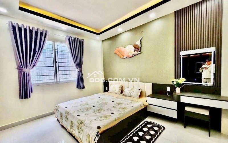 NHÀ MƠI, HẺM THÔNG nhanh KDBB - 3 TẦNG, NGUYỄN VĂN QUỲ Q7 - FULL NỘI THẤT CAO CẤP, CHỈ 7,47  TỶ