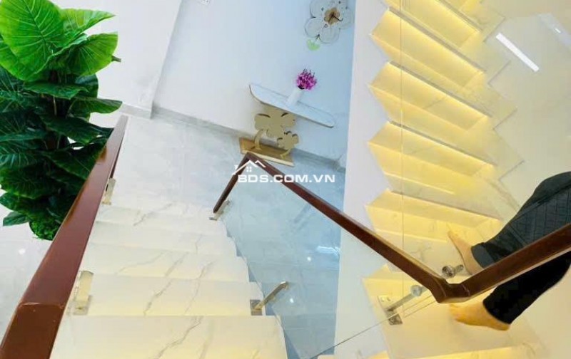 Nhà 3 tầngBTCT, 52m2, 4PN, full nội thất - Cách cầu Phước Long 100m - Nhà Bè, SHR - Chỉ 5,19 tỷ