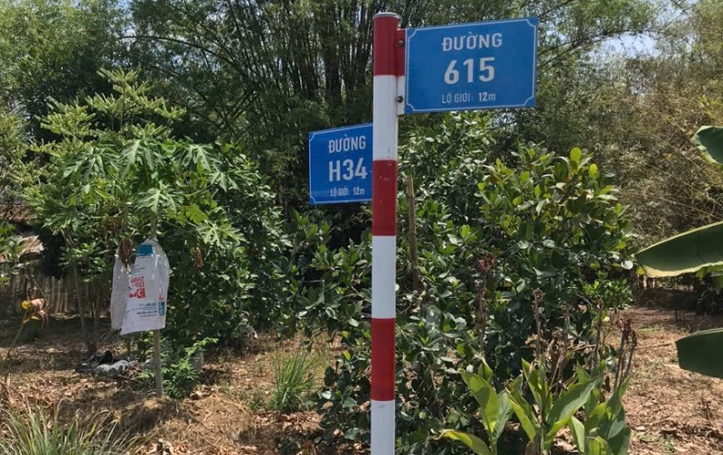 ban đất đường 615 xa phước hiệp cu chi
