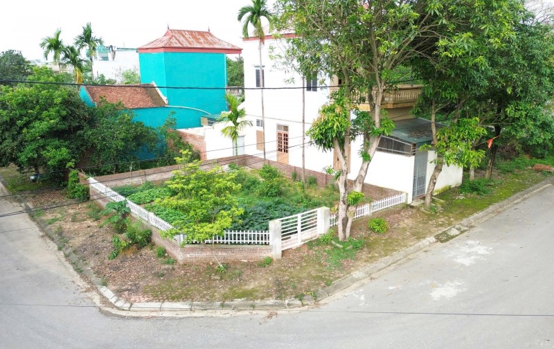 Bán lô góc 142m2 mặt tiền 10x14m tái định cư Vai Réo - Hoà Lạc giá đầu tư
