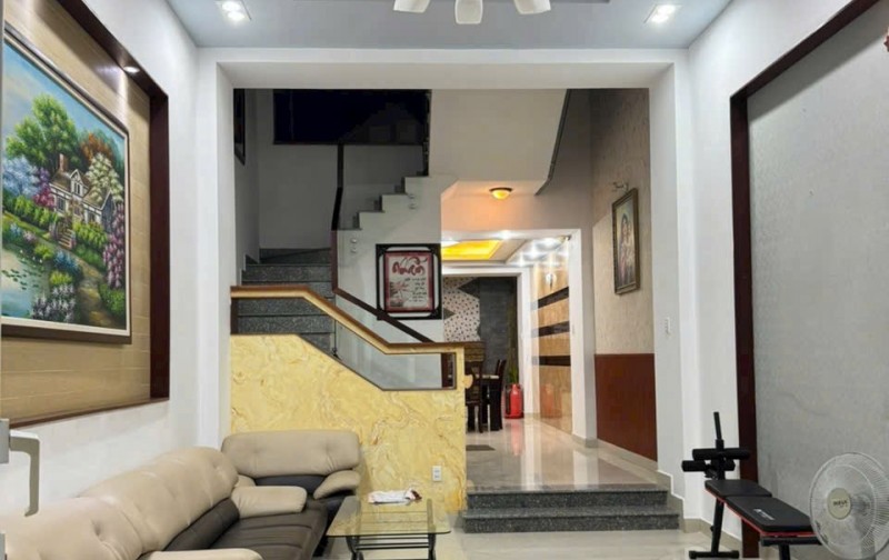 BÁN NHÀ ÂU CƠ 4 TẦNG BTCT HẺM 7M CÓ LỀ GIÁP  BÀO CÁT TÂN BÌNH