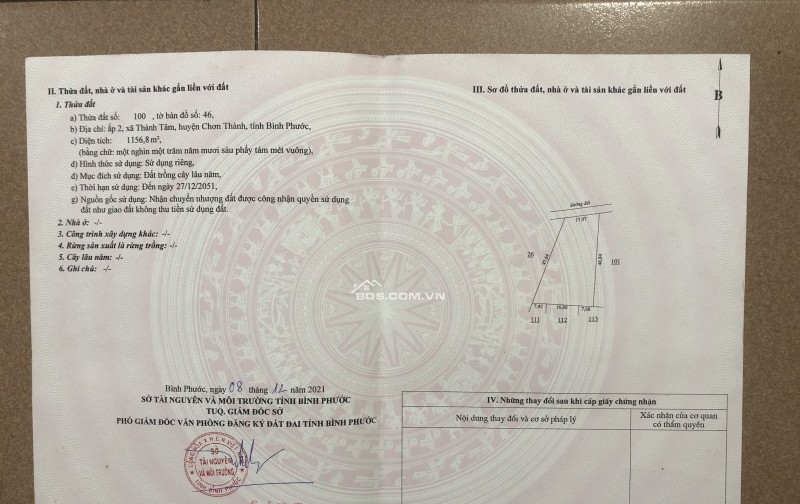 Chính chủ cần bán lô đất vị trí đẹp, giá tốt