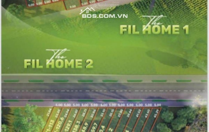 Đất mặt tiền Long Tân view mặt tiền đường lớn 12m, gần khu công nghiệp Đá Bạc, 300TR