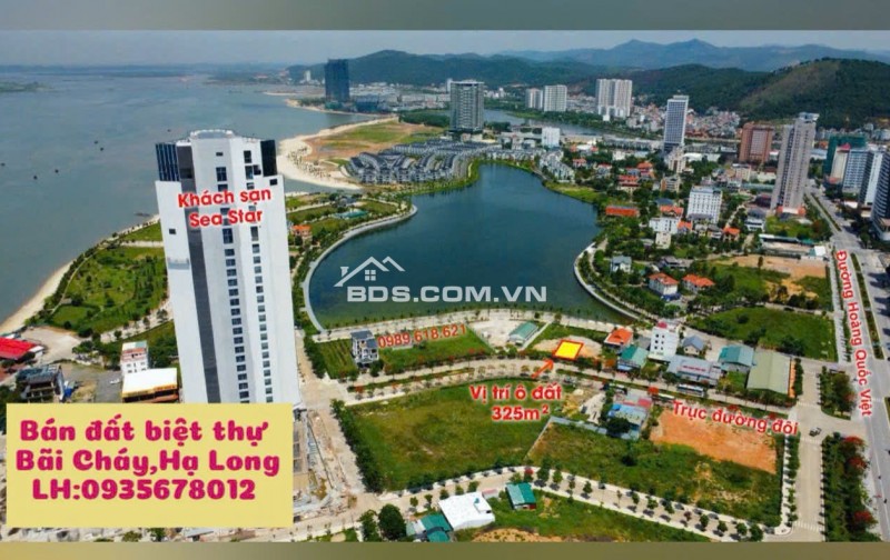 BÁN Ô ĐẤT BIỆT THỰ TẠI KHU ĐÔ THỊ MỚI CÁI DĂM, HẠ LONG