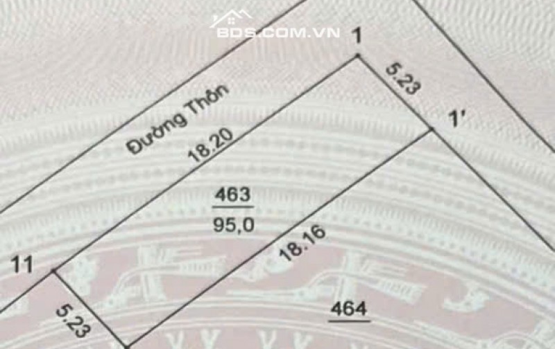 Bán đất 95m2 tại Đông Phương Yên, Chương Mỹ, Hà Nội, giá tốt 3,1 tỷ