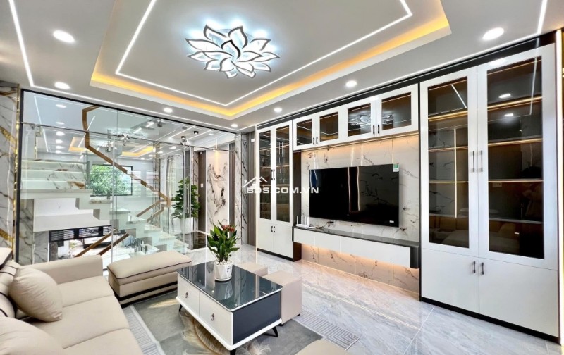 MẶT TIỀN KINH DOANH NHÁNH NGUYỄN ẢNH THỦ - NHÀ MỚI 100% - 55/62M2 - 5 TẦNG - TẶNG FULL NỘI THẤT XỊN SÒ