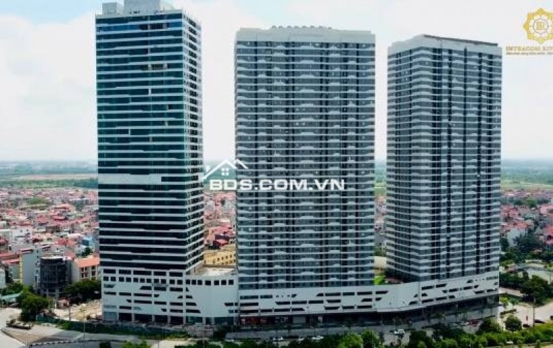 Cho thuê văn phòng tòa nhà Intracom Riverside huyện Đông Anh – chân cầu Nhật Tân và mặt bằng tầng 1 cho thuê thương mại dịch vụ