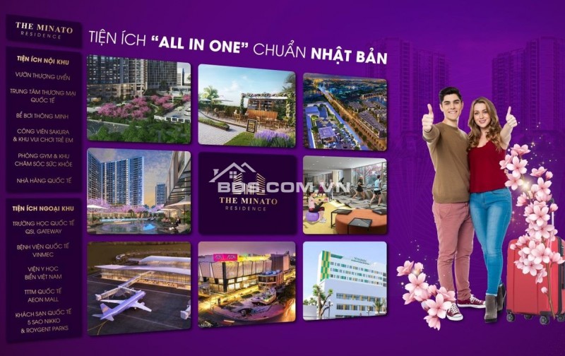 CHÍNH CHỦ bán căn hộ  THE MINATO RESIDENCE HẢI PHÒNG – 3PN vị trí NGOẠI GIAO – quỹ căn ĐÃ HẾT