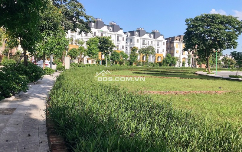 Bán căn biệt thự NV2 LIDECO view khu vui chơi công viên, 2 mặt thoáng – địa điểm vàng phía Tây Hà Nội