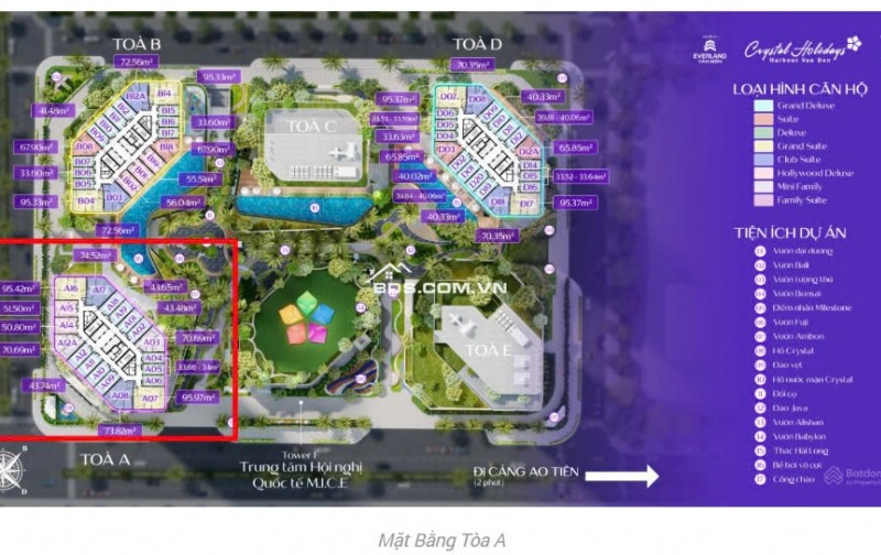 Dự án CRYSTAL HOLIDAYS HARBOUR VÂN ĐỒNTÒA D VIEW 3 MẶT VỊNH DI SẢN BÁI TỬ LONG  Từ 1x tỷ