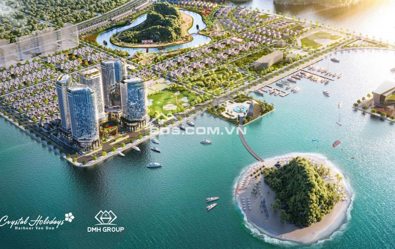 Dự án CRYSTAL HOLIDAYS HARBOUR VÂN ĐỒNTÒA D VIEW 3 MẶT VỊNH DI SẢN BÁI TỬ LONG  Từ 1x tỷ