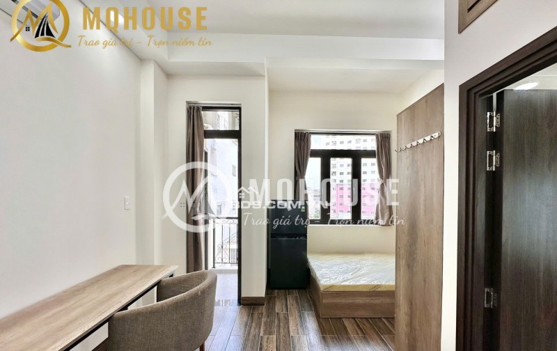 HT Căn Hộ Dịch Vụ Sudio Bancol Tách Bếp Full NT Đường Nguyễn Hữu Cảnh