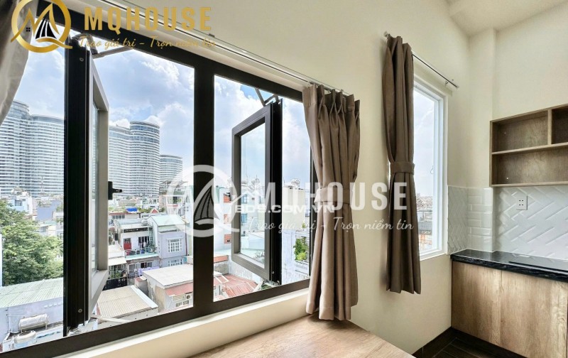 HT Căn Hộ Dịch Vụ Sudio Bancol Tách Bếp Full NT Đường Nguyễn Hữu Cảnh