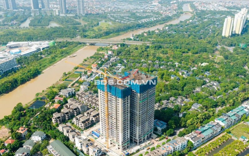 Chung cư The Fibonan Trong KĐT Ecopark, KĐT Ecopark cạnh biệt thự Vườn Mai, đường Phố Cúc thuộc giai đoạn 1 của dự án Ecpark