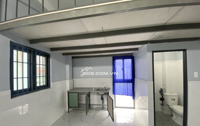 Cho thuê CHDV mới tinh 25m2 ngay góc 2 mặt tiền cửa sổ, rất tiện nghi, thoáng mát, phường 14 Gò Vấp