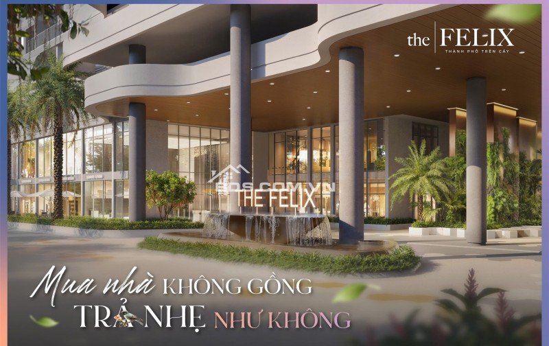 The Felix CH cao cấp giá chỉ từ 1,x tỷ ngay view sông thoáng mátThuận An.