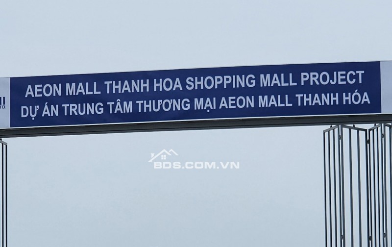 Bán 2500m2 DVTM bên cạnh Aeon Mall Thanh hoá. 3 mặt đường
