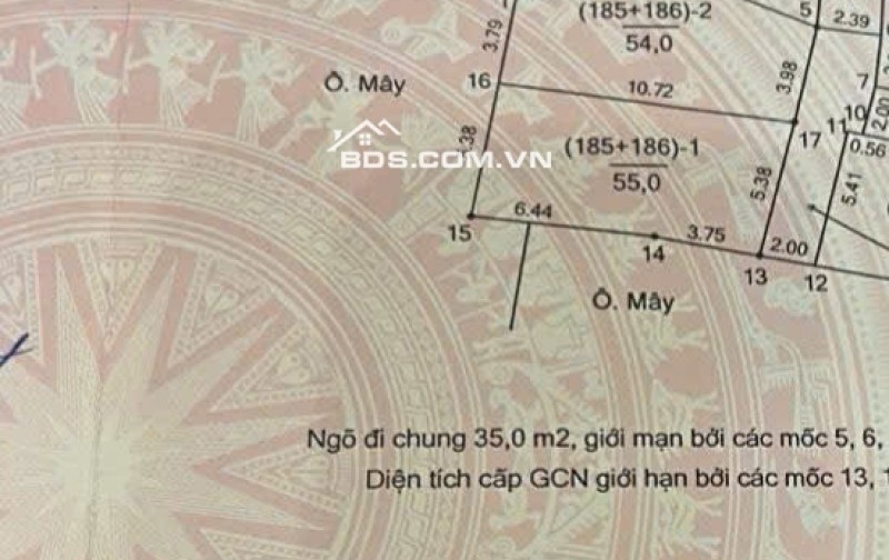 Bán đất Đức Thượng, 55m gần QL 32, Vành đai 4, giá đầu tư.