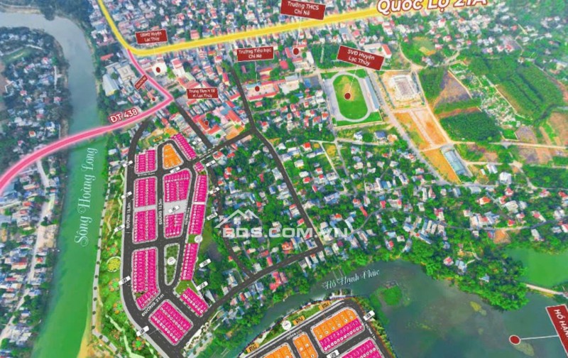 Bán đất nền dự án full thổ cư ngay trung tâm tt Chi Nê giá từ 14tr/m2