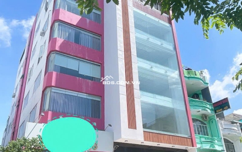 TOÀ NHÀ 8 TẦNG MẶT TIỀN VIP TÂN PHÚ NGANG 8M, NỞ HẬU 16MDÒNG TIỀN 230TR/THÁNG