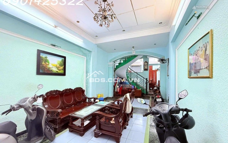 BÁN NHÀ 4 TẦNG, 72M2, NGÕ CHU VĂN AN, P.26, BÌNH THẠNH, 12.5 TỶ, SỔ HỒNG
