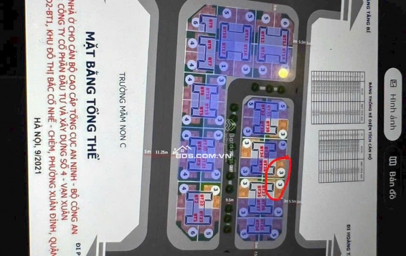 Bán biệt thự Khu nhà ở cao cấp CBCS Tổng cục an ninh 180m2 Bắc Từ Liêm, Hà Nội