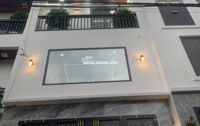 NHÀ MỚI 100%  TÂN CHÁNH HIỆP 5 LẦU 4PN  CHỖ ĐỂ XE HƠI NHỈNH 6 TỶ