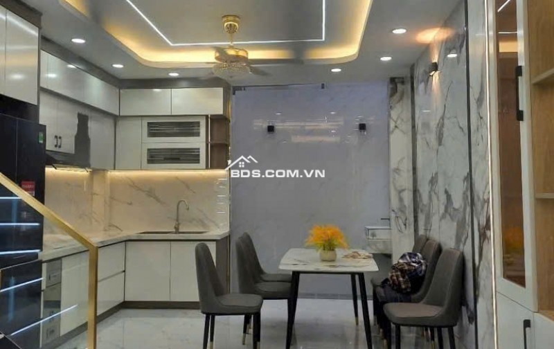 NHÀ MỚI 100%  TÂN CHÁNH HIỆP 5 LẦU 4PN  CHỖ ĐỂ XE HƠI NHỈNH 6 TỶ