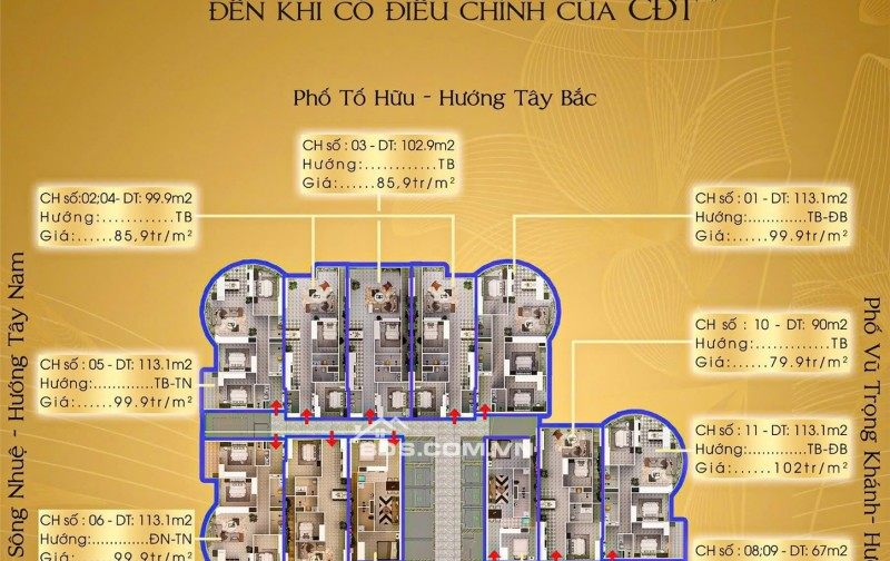 Mở bán căn hộ cao cấp tại chung cư QMS TOP TOWER - TÓ HỮU
