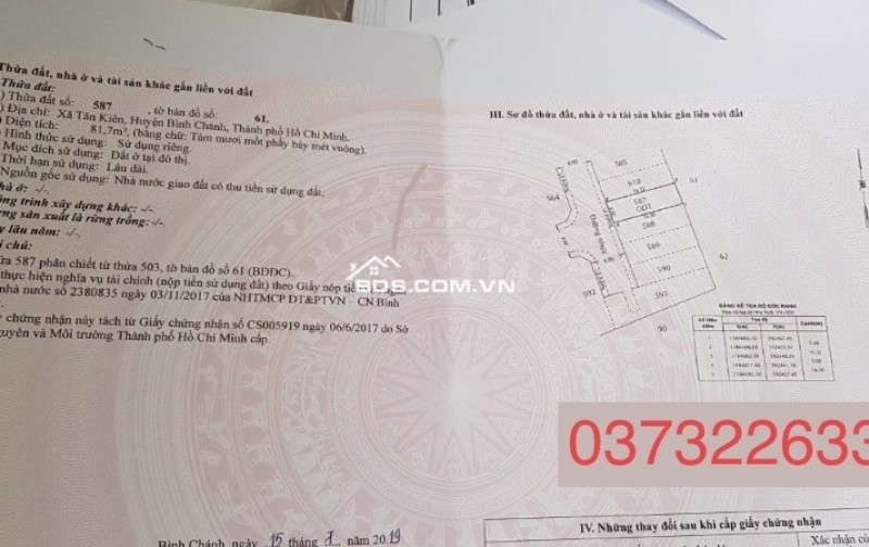  Nhà 1 Lầu 790 triệu - Đường Hưng Nhơn, Bình Chánh, Hồ Chí Minh