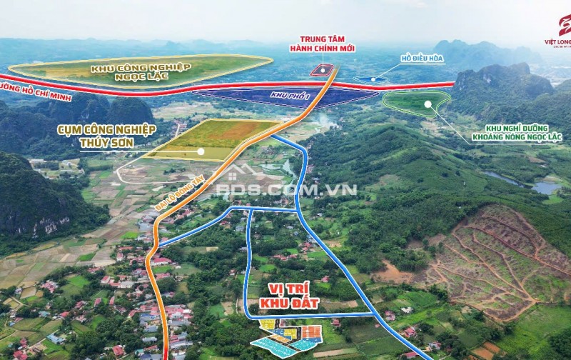 BÁN ĐẤT NỀN LONG PHÁT THUÝ SƠN - SẴN SỔ ĐỎ - SANG TÊN NGAY - GIÁ CHI 99TR/LO