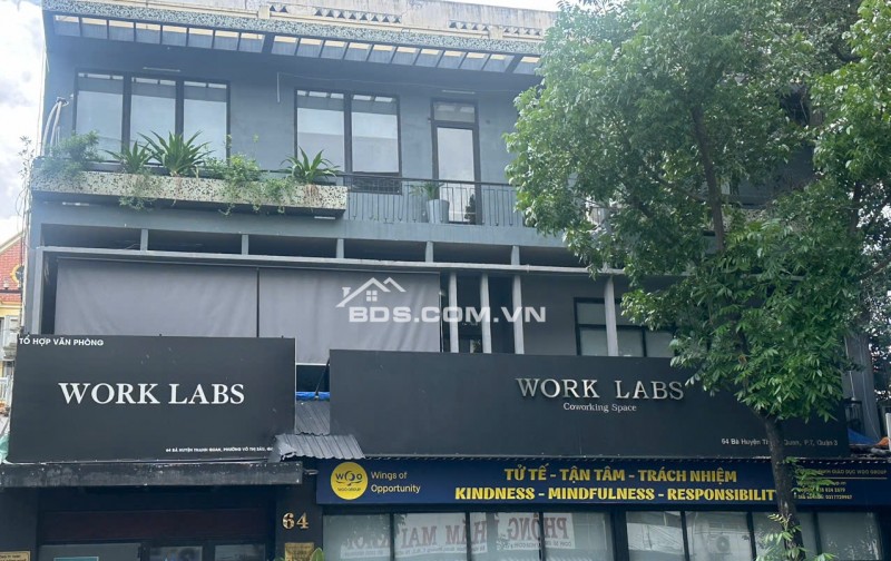  CHÍNH CHỦ CHO THUÊ MẶT BẰNG VỊ TRÍ VÀNG TẠI QUẬN 3 - 64 BÀ HUYỆN THANH QUAN 