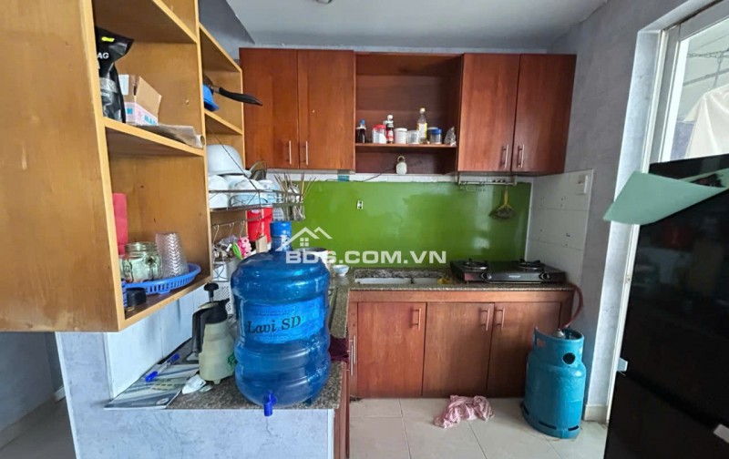  1 tỷ 950 - CC D1 KDC Phú Lợi P7 Q8, 2PN 71,9m2 SHR lâu dài, thang máy thẻ từ, tặng nội thất 