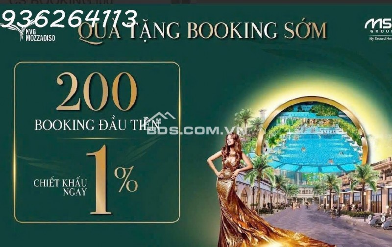 CHÍNH THỨC NHẬN BOOKING VỚI MỨC GIÁ SAU CK CHƯA TỚI 6 TỶ