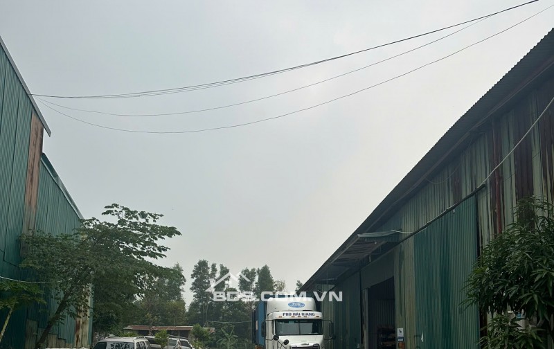 CHO THUÊ KHO XƯỞNG TẠI KM12 ĐẠI LỘ THĂNG LONG, SONG PHƯƠNG, HOÀI ĐỨC